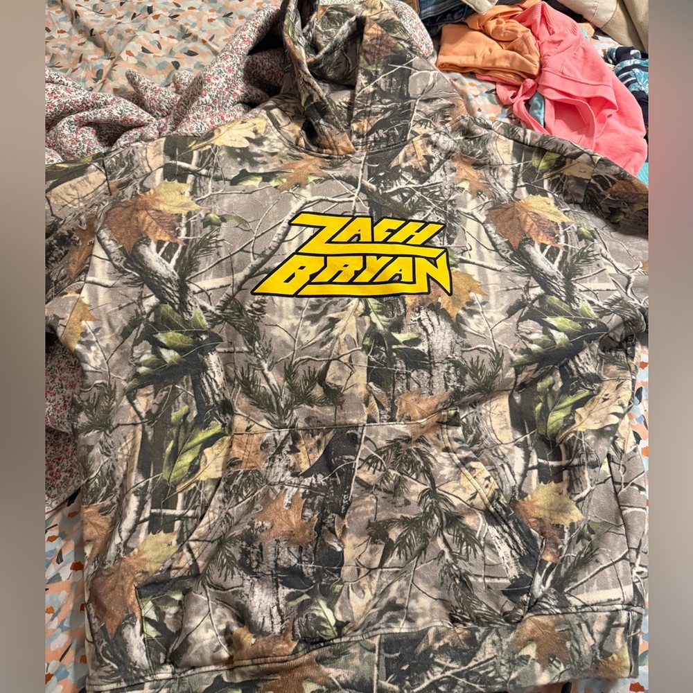 Zach Bryan Camouflage Hoodie